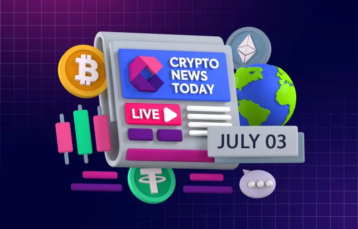 [LIVE] Crypto News Today: Latest Updates for July 3, 2025 – Crypto Market Rebounds as Bitcoin Tops $109K, Ethereum Gains Over 6%