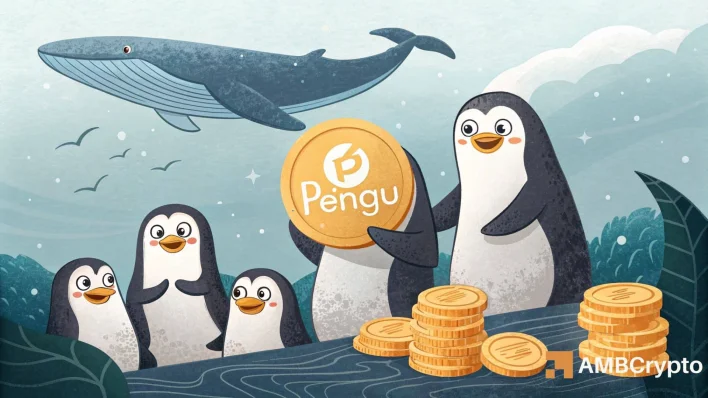 1B PENGU bought in 5 days – Can this push price past $0.046?