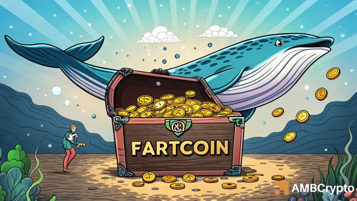 What FARTCOIN’s $2 mln whale movement means for traders targeting $1.60