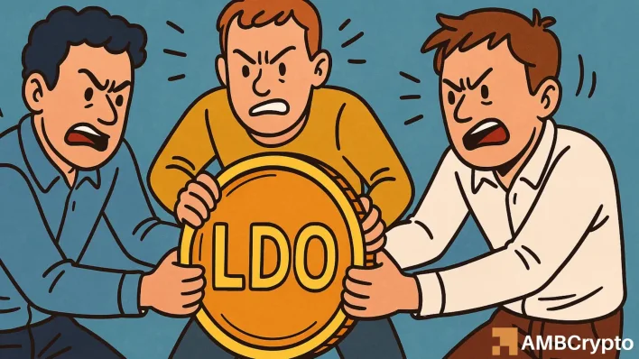 LDO jumps 13% with $40 mln inflows- So why are bullish investors selling?