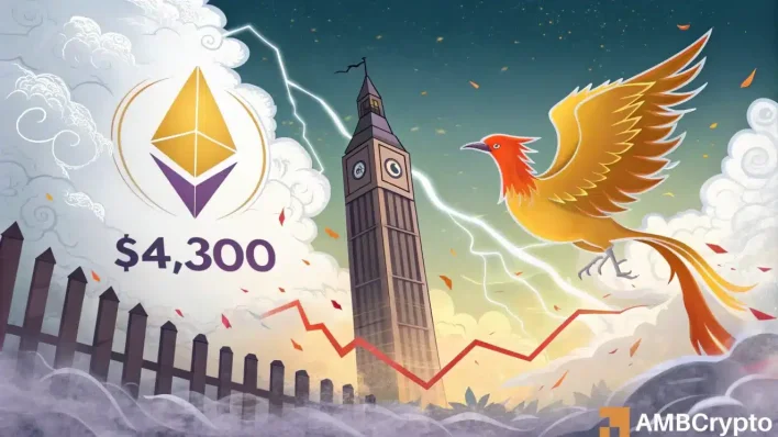 Ethereum’s $4,300 push meets falling Bitcoin dominance – Is a flippening next?