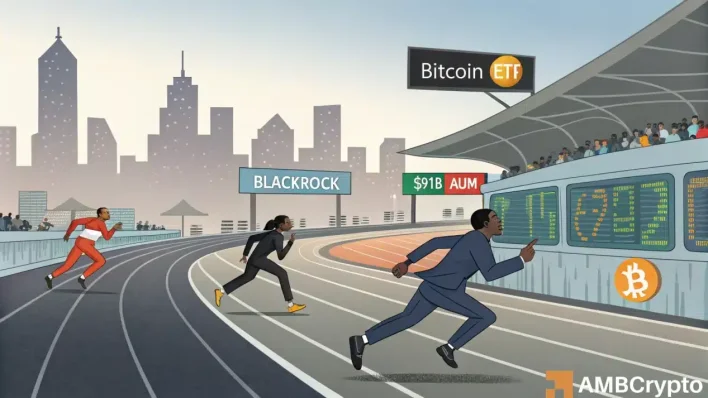 BlackRock’s Bitcoin ETF hits $91B AUM despite BTC pullback – Details