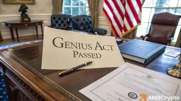 ‘Historic win’ for crypto! – GENIUS Act heads to Trump for final approval
