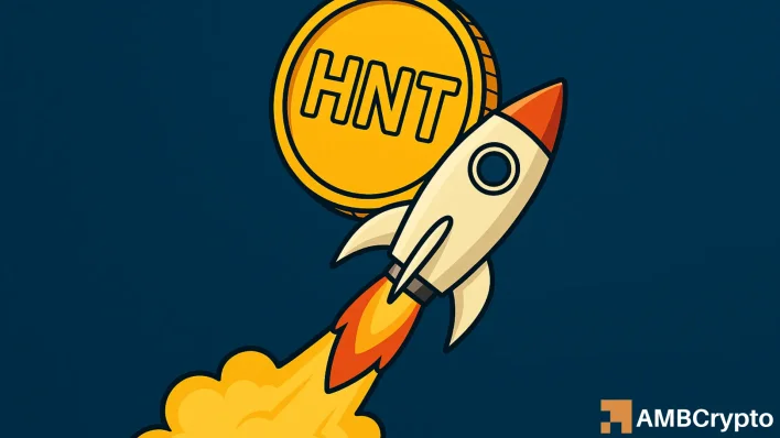 Helium’s 10% rally under threat: Will HNT see a 35% drop next?