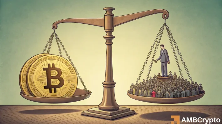 Decoding Bitcoin’s rising divide – Retail sells, whales buy $600M in BTC