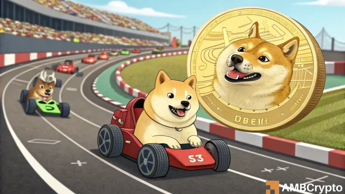 Dogecoin outshines Shiba Inu, Pepe last week: Will the gains continue?