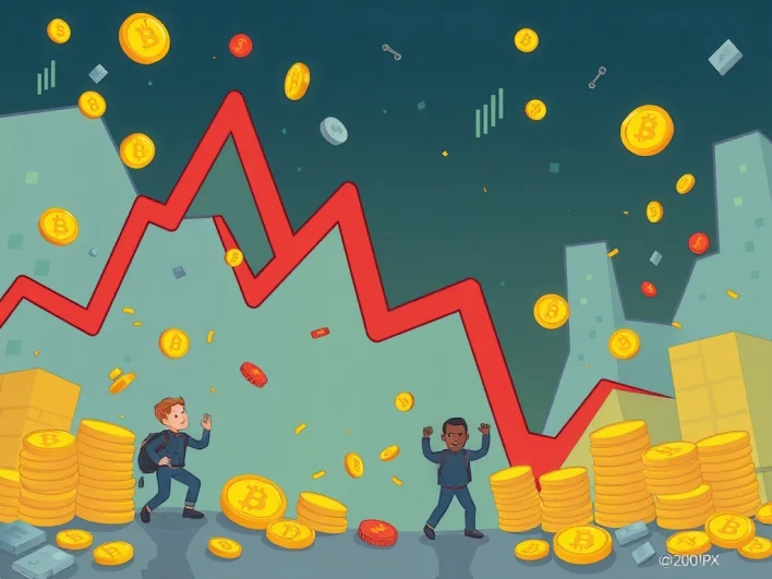 Crypto Futures Liquidation: A Stunning $111 Million Wipeout in One Hour