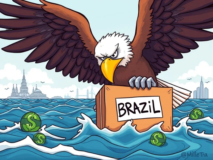 US Brazil Tariffs: A Staggering 50% Levy Unveiled, Sparking Global Economic Jitters
