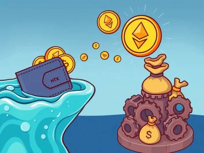 Crucial ETH Unstaking: HTX Recovery Hot Wallet’s Significant DeFi Move