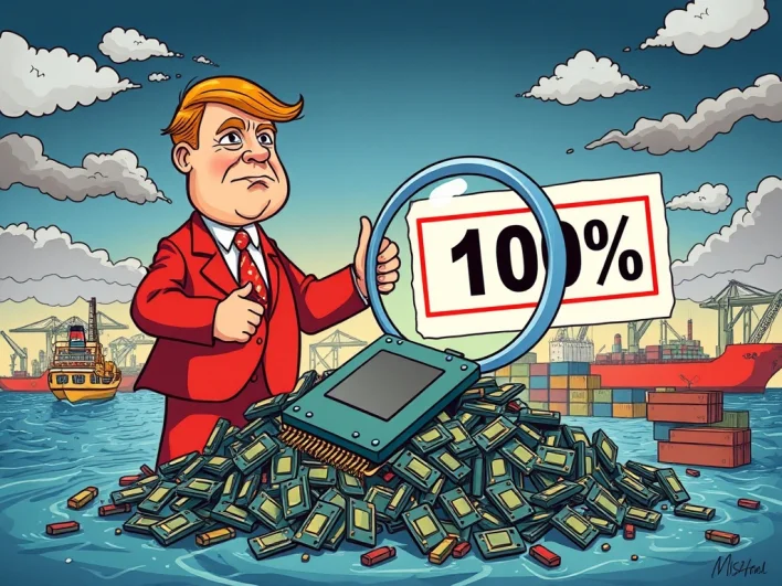 Trump’s Bold 100% Semiconductor Tariff: Unveiling the Economic Earthquake