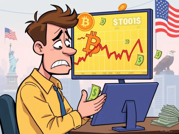 Bitcoin Correction: Unpacking the Alarming Dip as U.S. Demand Wanes