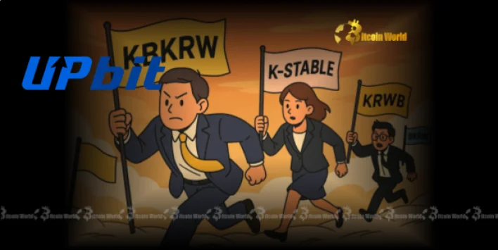 Upbit’s Bold Move: 66 Trademarks Signal Future of Korean Won Stablecoins