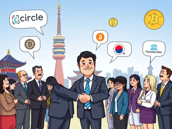 Circle President’s Crucial South Korea Visit Set to Shape Stablecoin Future