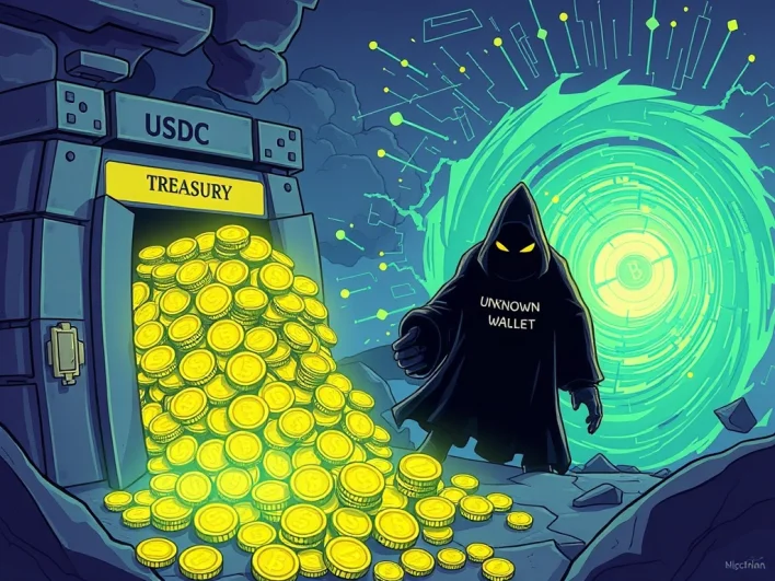 Shocking USDC Transfer: 500 Million Moves from Treasury to Unknown Wallet