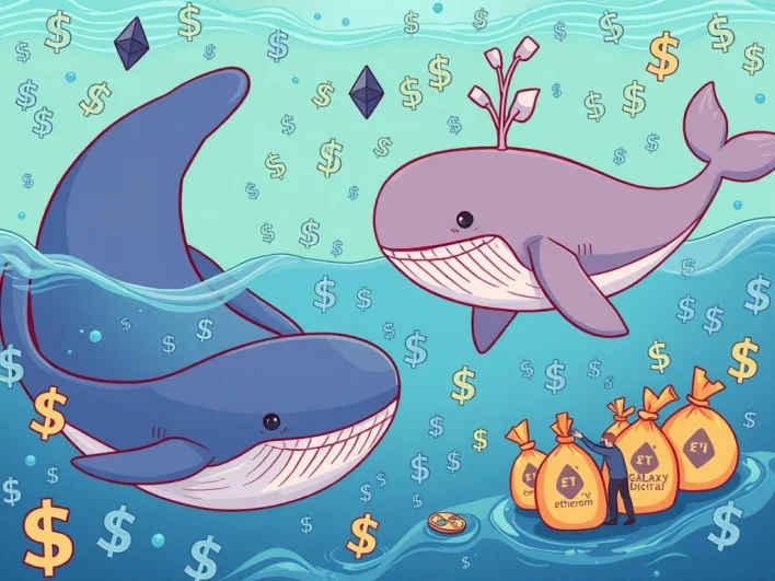 ETH Whales Unleash Massive $142M Ethereum Accumulation Spree