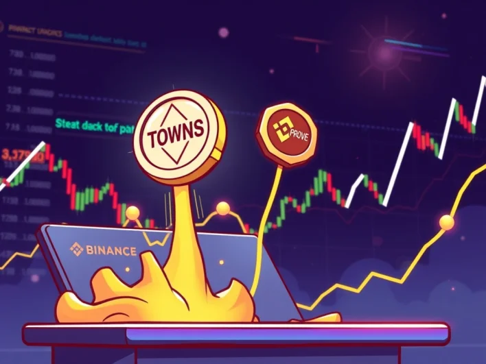 Binance Perpetual Futures: Unleash Exciting 75x Leverage on TOWNS/USDT and PROVE/USDT