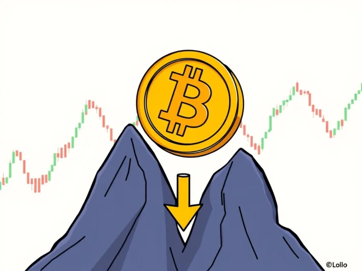 Bitcoin Price Warning: $122K Double-Top Signals Potential Market Downturn