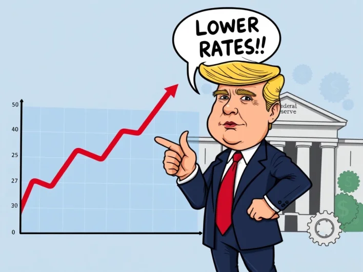 Fed Rate Cut: Trump’s Urgent Call After Stellar Q2 GDP Boosts Economy