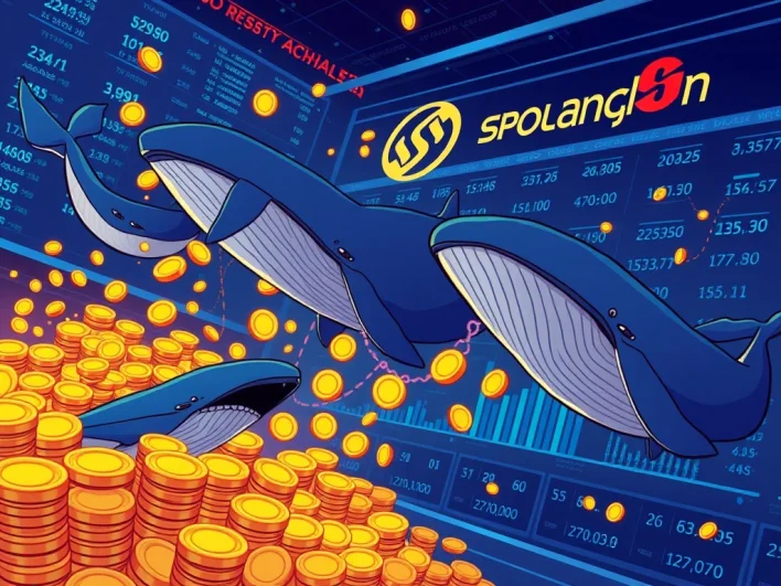 SOL Selling Activity: Crucial Warning from Three Whale Addresses
