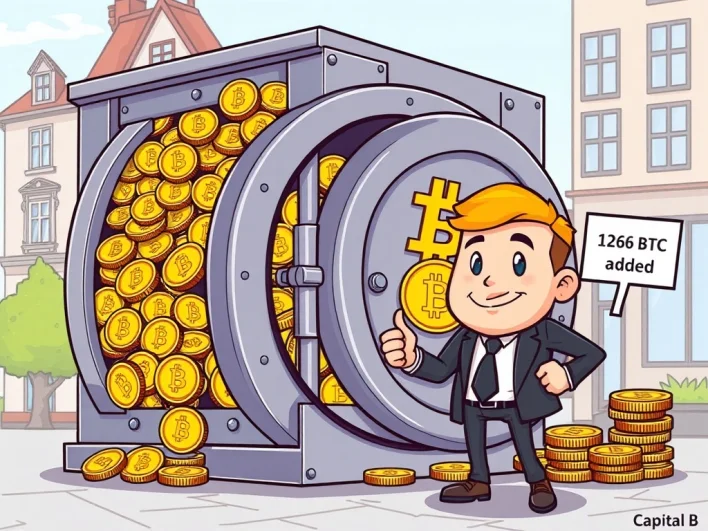 Capital B’s Bold Bitcoin Acquisition: 126 BTC Added to Holdings