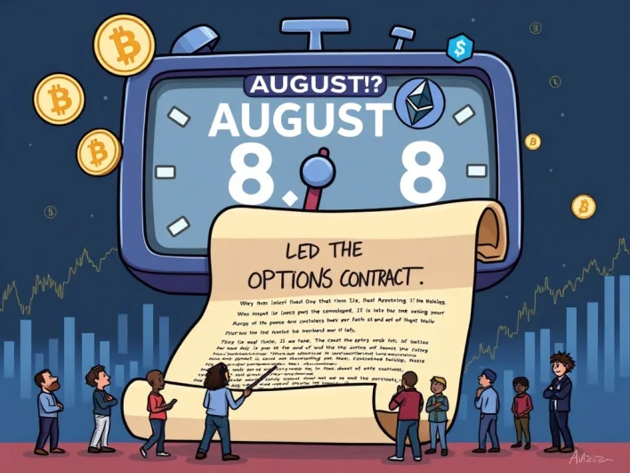 Bitcoin Options Expiry: A Crucial $4.11 Billion Event on August 8