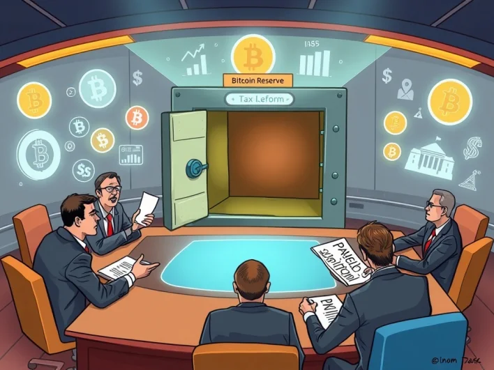 Crypto Regulation: Trump Task Force Unveils Pivotal Plan, Bitcoin Reserve Omission Raises Questions