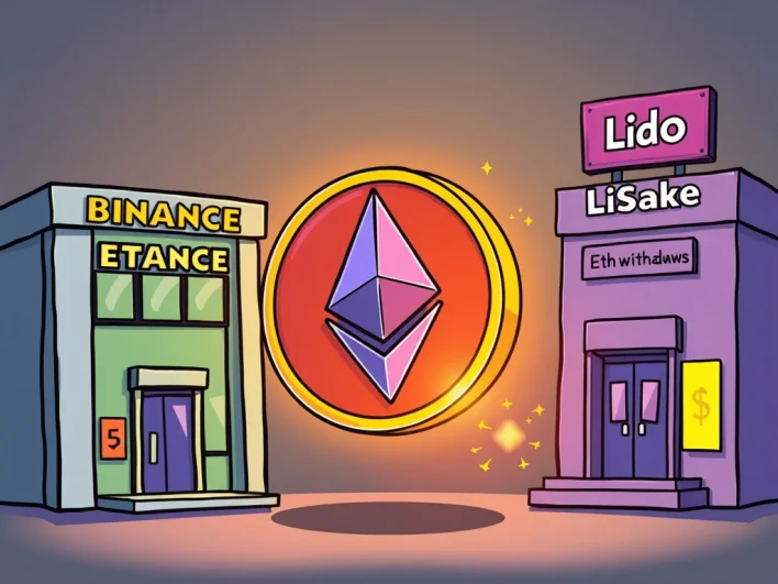 ETH Withdrawal: Astounding $15.65M Moves from Binance to Lido Staking