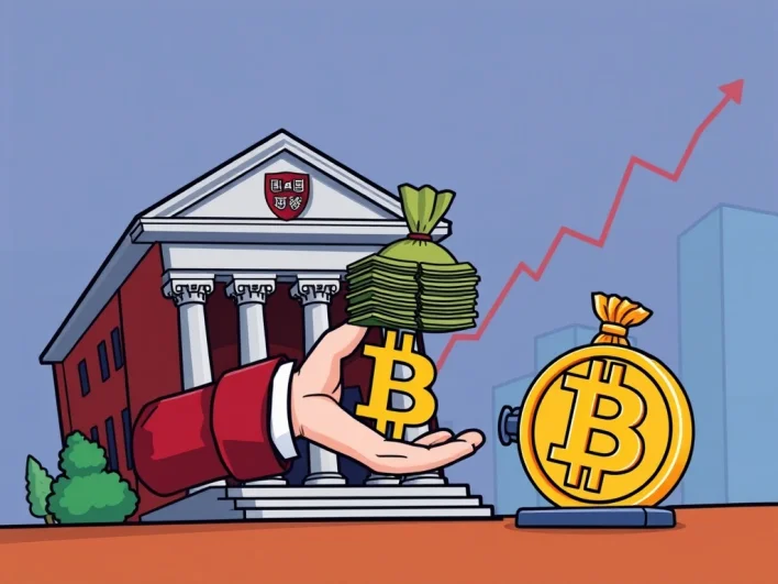 Bitcoin ETF: Unprecedented Harvard Investment Shakes Crypto Market