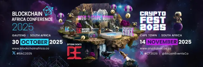 Bitcoin Events Announces Two Premier Crypto Events in South Africa: Blockchain Africa Conference 2025 and Crypto Fest 2025