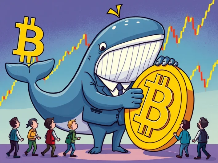 Bitcoin Price Analysis: Critical Whale Activity Signals Potential Market Dip