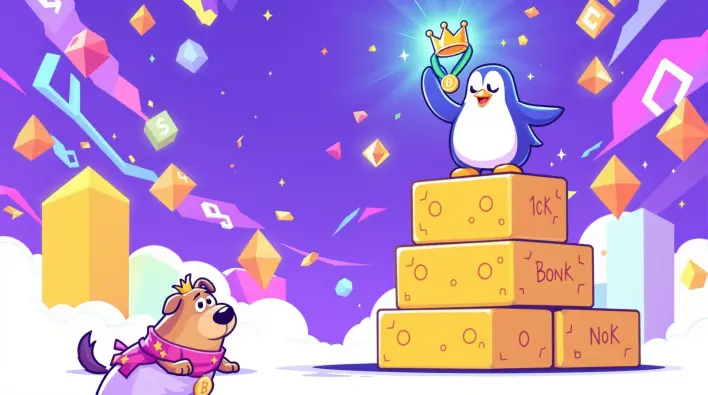PENGU Solana Memecoin Achieves Epic Dominance, Overtakes Bonk with $2.77 Billion Market Cap