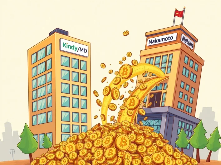 Bitcoin Holdings Surge: Nakamoto and KindlyMD Forge a Powerful Merger
