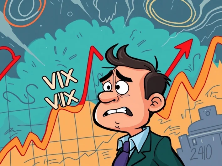VIX Fear Gauge: Alarming Rise Above 20 Signals Market Jitters