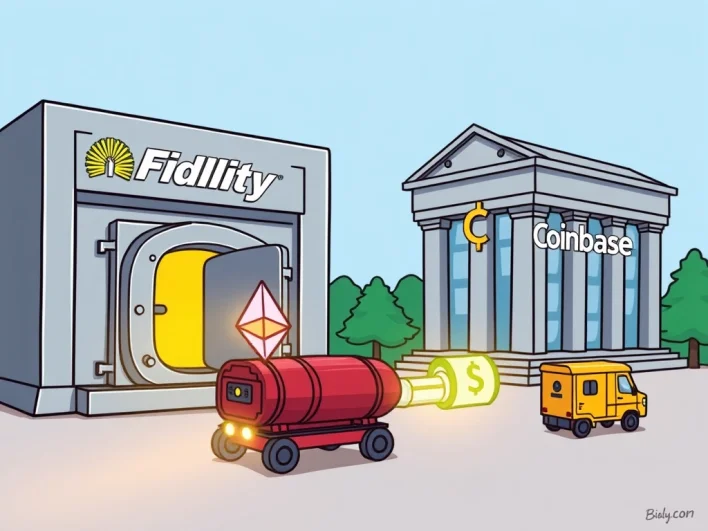 Fidelity ETH Transfer: A Massive Strategic Move to Coinbase