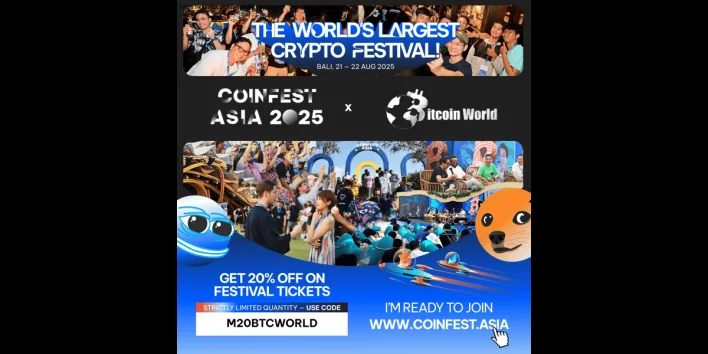 Coinfest Asia, the World’s Largest Crypto Festival, Returns in August 2025 at Nuanu Creative City