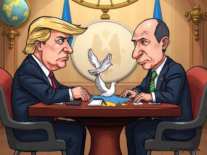 Crucial Ukraine Ceasefire Talks: Trump’s Bold Outlook on Peace Prospects