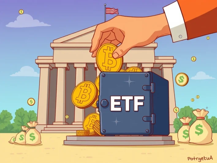 Michigan Bitcoin ETF: State Pension Fund’s Strategic Triple Play in Crypto
