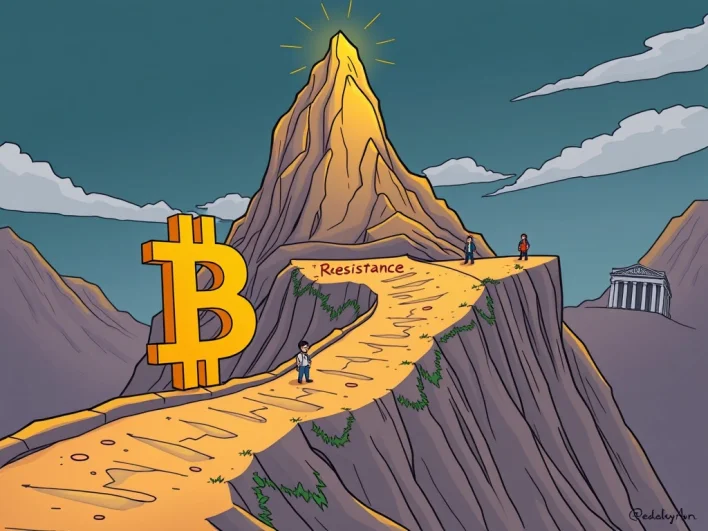 Bitcoin: Navigating Crucial Market Tests Near Record Highs