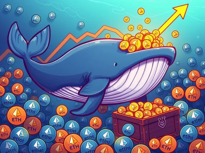 Ethereum Whale Unleashes Massive $413M Accumulation Spree