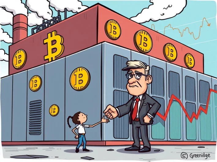 Crucial Greenidge Sale: Mississippi Bitcoin Mining Facility Sold Amid Financial Strain
