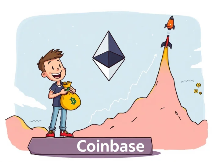 Coinbase Gains: Explosive Outlook Fueled by Ethereum Rally
