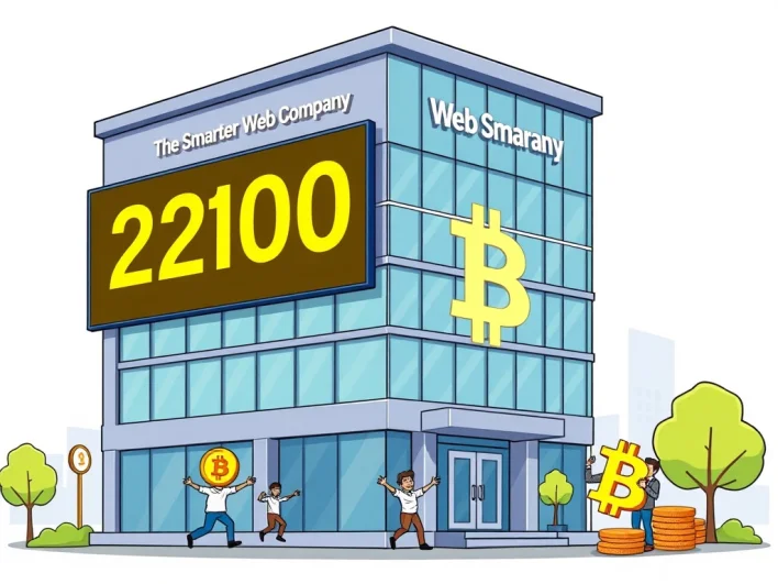 The Smarter Web Company’s Strategic Bitcoin Investment Reaches 2,100 BTC
