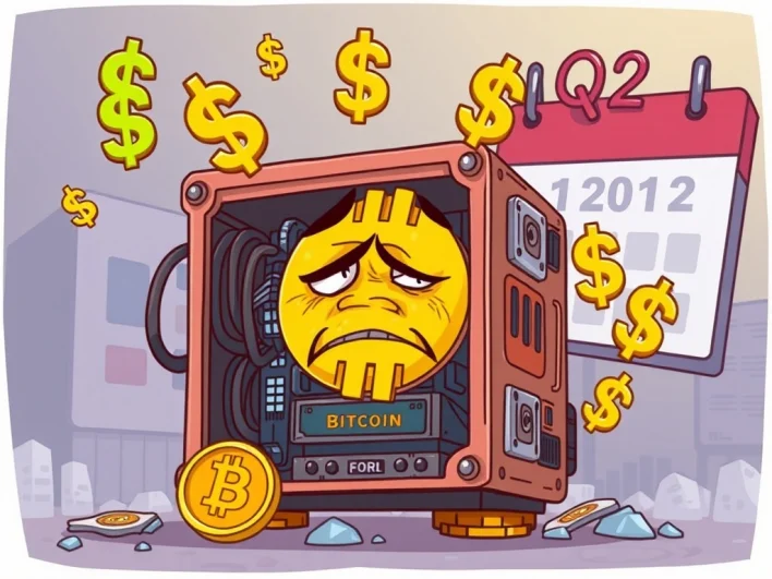 Core Scientific Mining Revenue Plummets: A Challenging Q2 for the Bitcoin Mining Giant