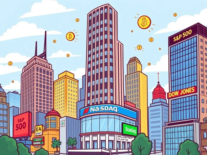 U.S. Stock Indices: Crucial Mixed Signals for Crypto Investors