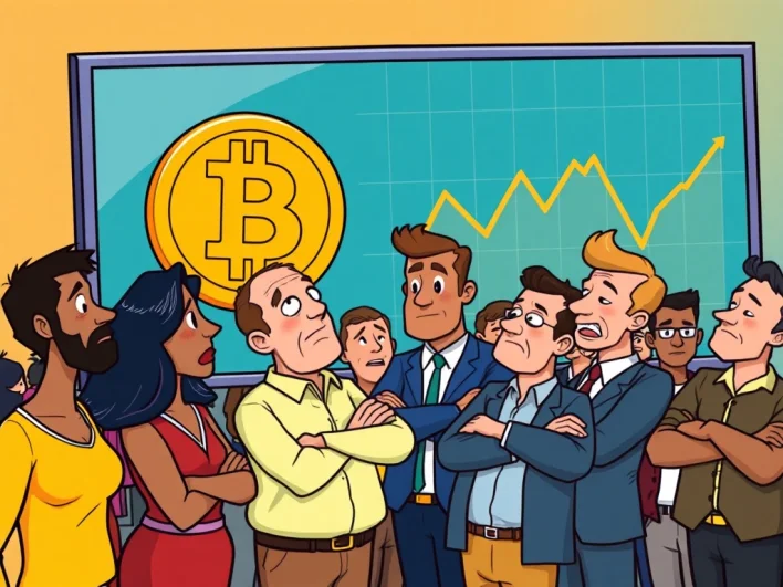 Bitcoin Demand: The Crucial Shift as US Investors Await Lower Prices