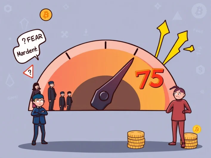 Crypto Fear & Greed Index: Decoding the Surging Market Optimism at 75