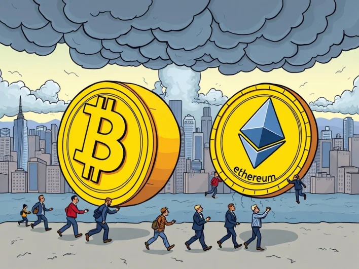 Crypto Market Volatility Unleashed: K33 Warns of Urgent BTC-to-ETH Shift