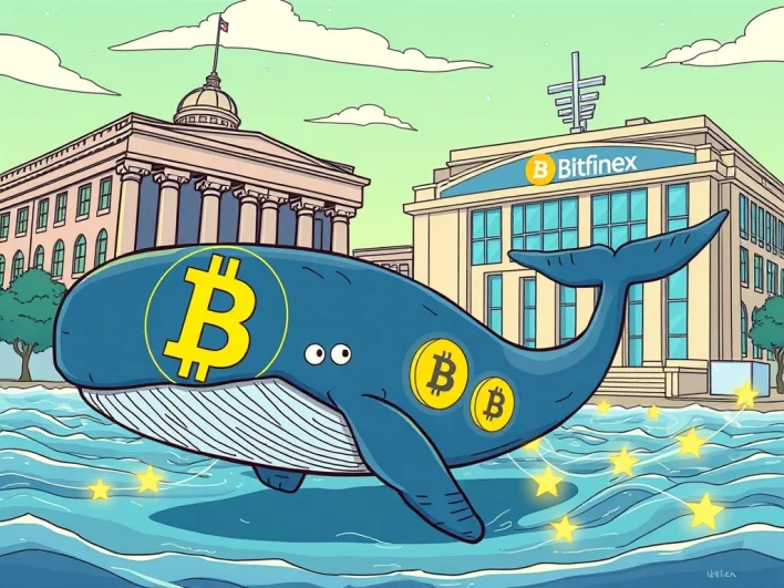 Bitcoin Transfer Shakes Market: Mysterious 3,500 BTC Lands on Bitfinex