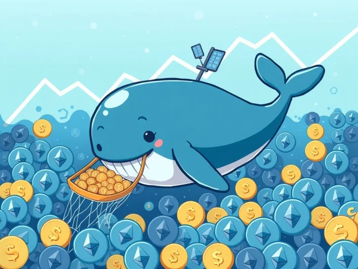 ETH Whale Accumulation: Massive $122.96M Buy Signals Smart Rebound Potential