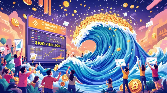 Explosive Binance Altcoin Futures Volume Soars Past $100 Billion Mark